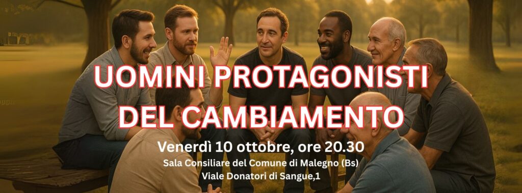 copertina evento uomini protagonisti del cambiamento